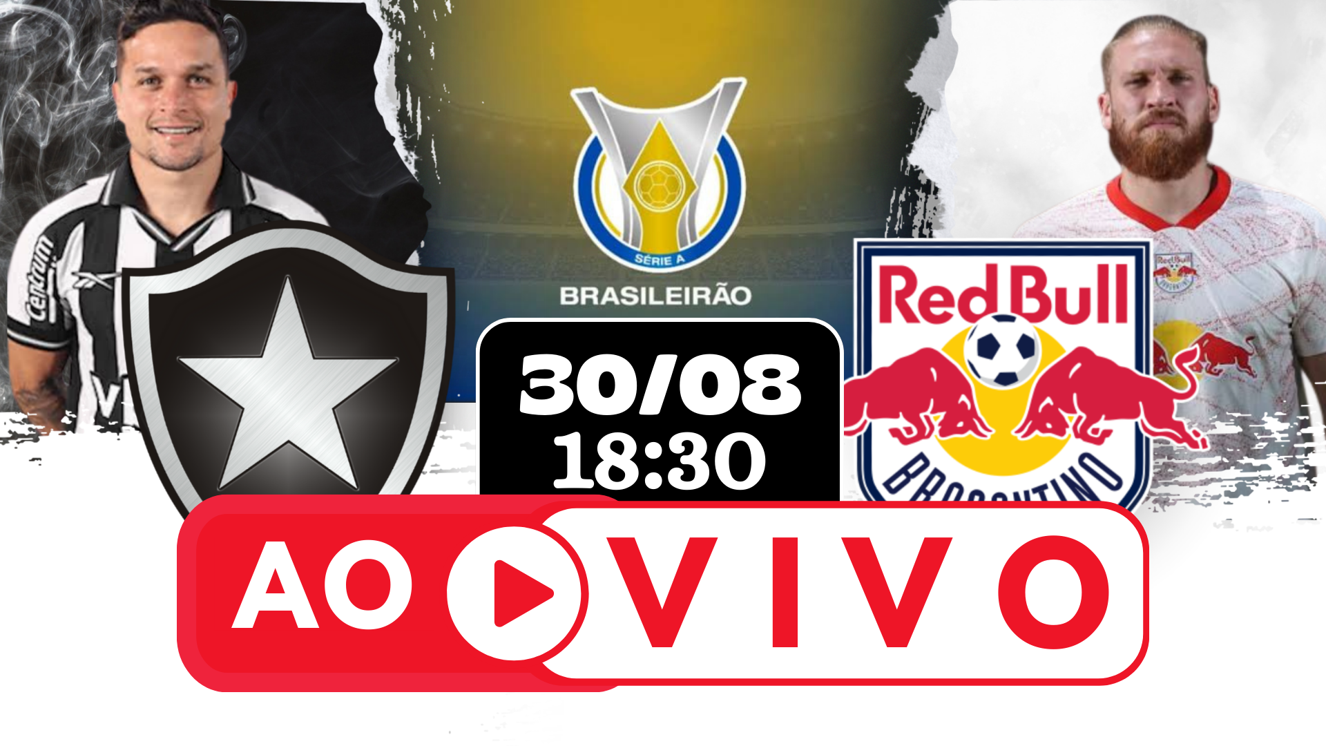 Botafogo Χ Bragantino ao vivo
