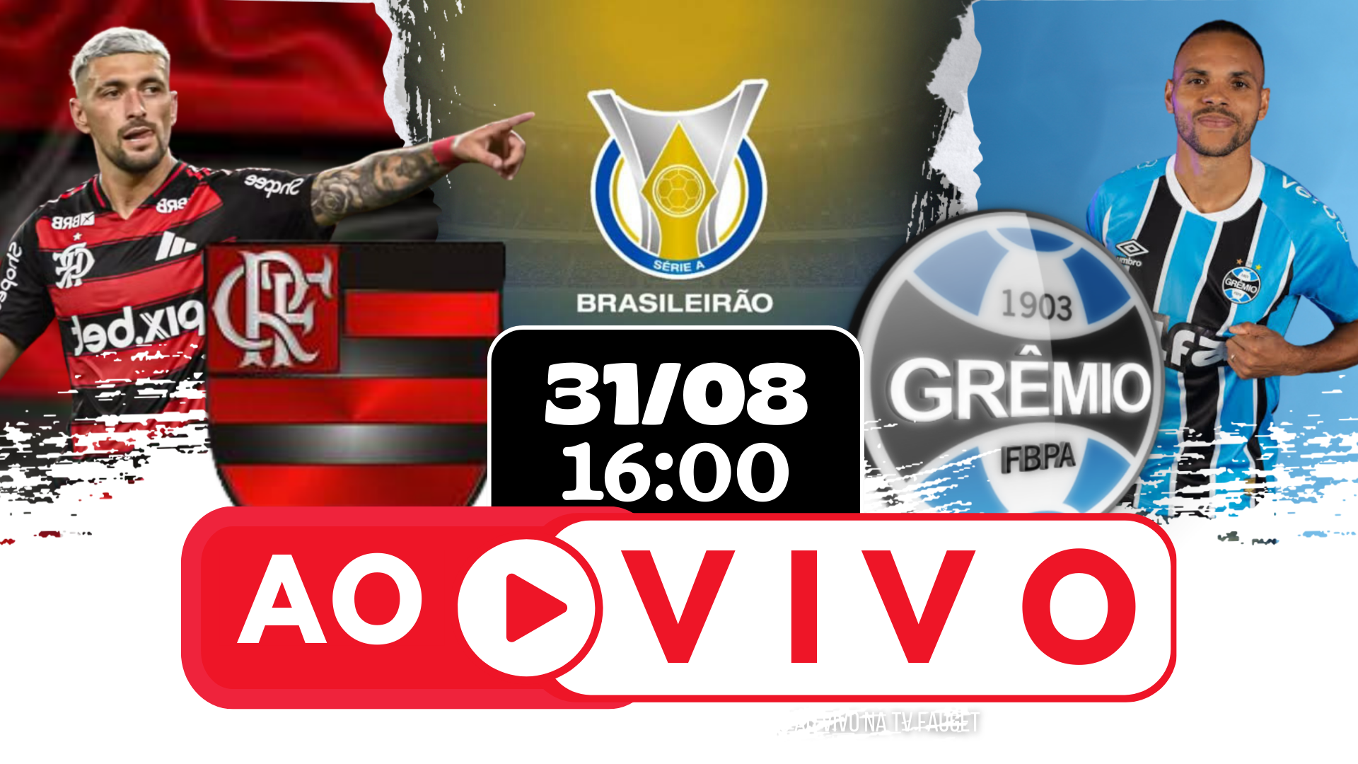 Flamengo Χ Grêmio ao vivo